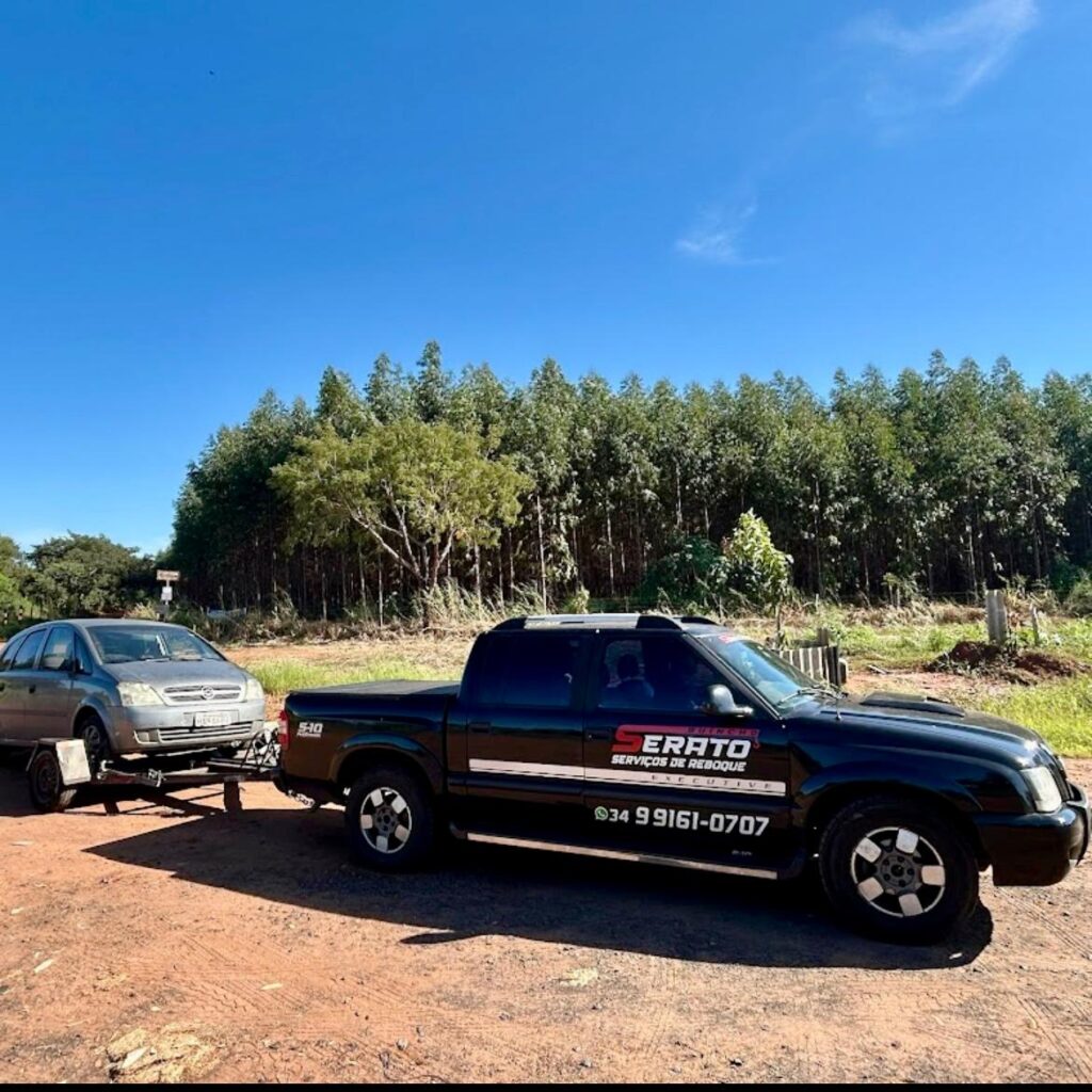 Guincho 24 horas da Serato Guincho realizando atendimento em Uberlândia